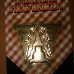 Steak Markers six total $5