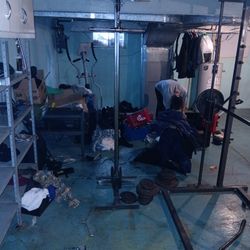 Guided Free Weights And Tension Weights 