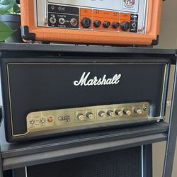 Marshall Origin 20 / EHX Vertical 2x12 Speaker Cab