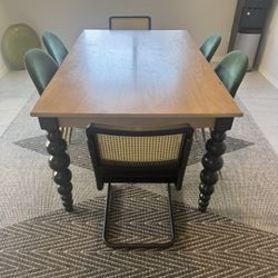 Dining Table With 6 Chairs 