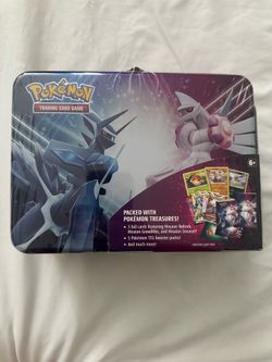 Pokémon TCG Origin Forme Dialga & Origin Forme Palkia Collector’s Chest (Lunch Box) from the Sword & Shield era (2022)