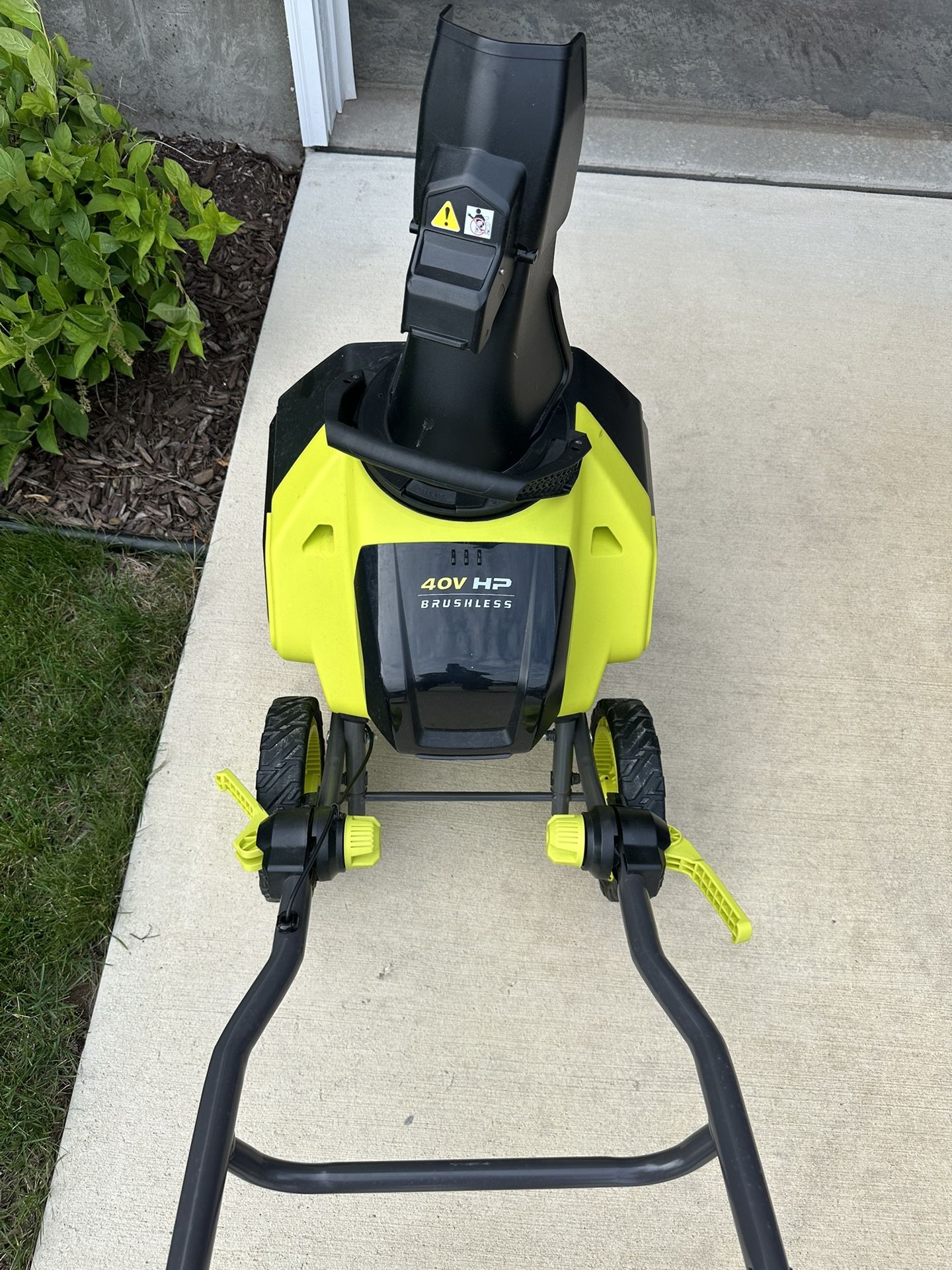 Ryobi 40v Brushless Snow Blower