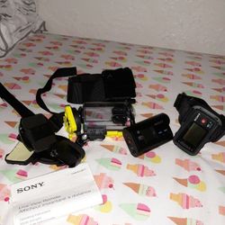 Sony Gopro with Wrist Remote And Display