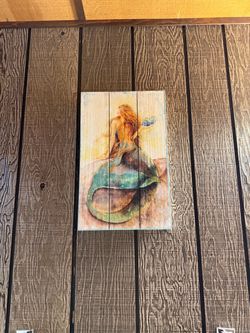 Mermaid and Matching Shower Curtain