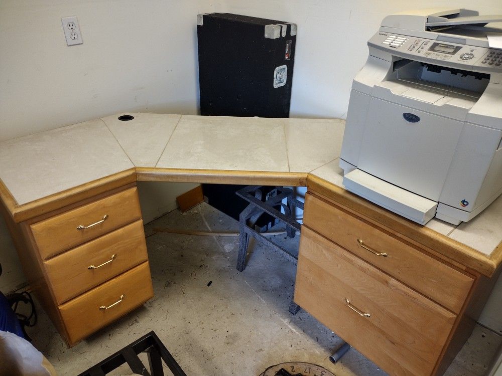 Corner Office Desk