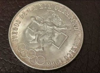 25 pesos 1968. Coin of Mexico