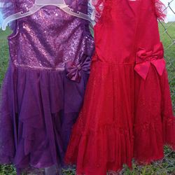 Christmas Dresses for Toddler/Little Kids SIZE 5T