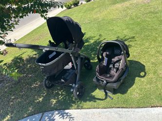 Evenflo stroller and car seat