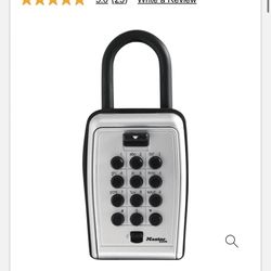 Master Lock Pushbutton Lock Box