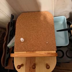 Corkboard And Key Holder Hand Made