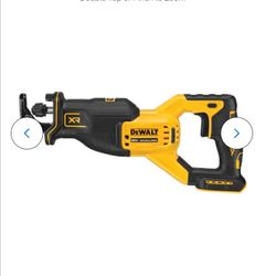 New DeWalt Reciprocating Saw XR  $120