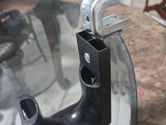 J. hooks with beam clamps