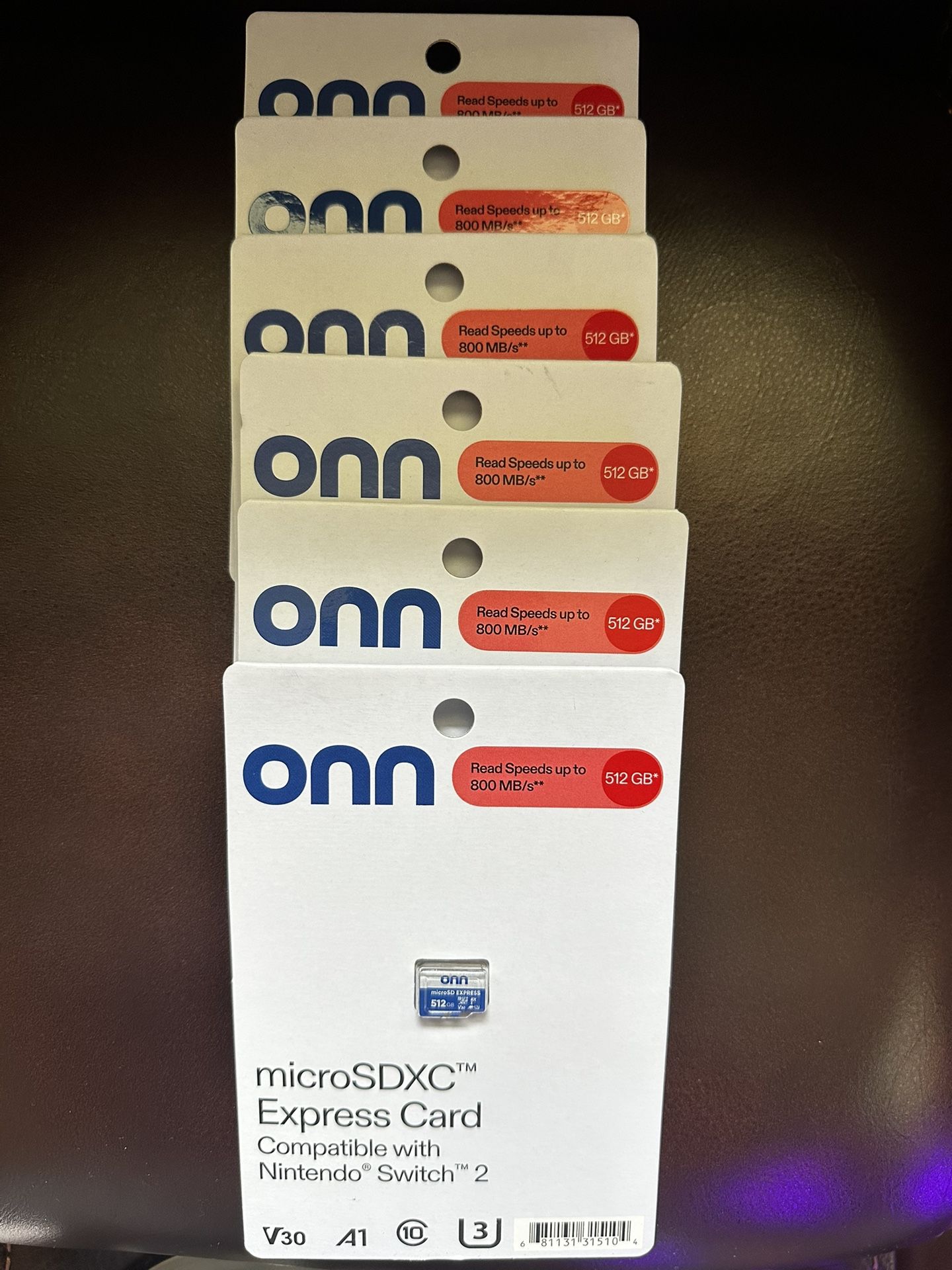 ONN microSDXC EXPRESS CARD 256GB & 512GB FOR NINTENDO SWITCH 2
