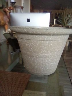 Planter Plastic 13 And 1/2 In Tall By 15 And 1/2 In Wide