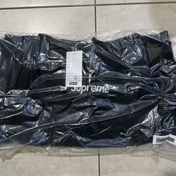 Supreme x MM6 Mason Margiela Box Logo Zipup Hooded Sweatshirt ‘Black’