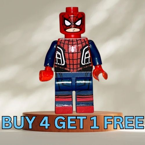 Spiderman Unmasked Custom Lego Minifigure