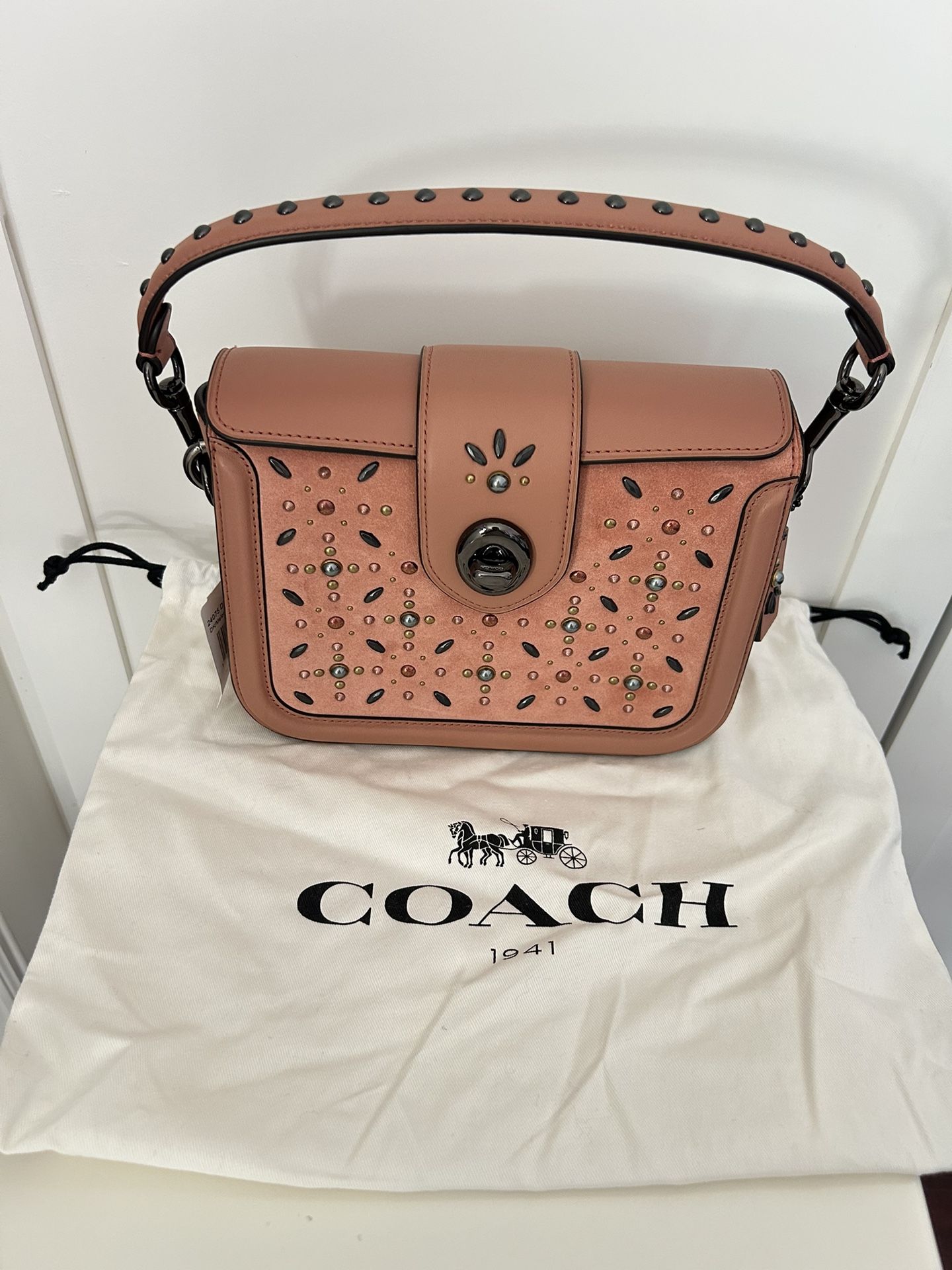 COACH Page Crossbody With Prairie Rivets