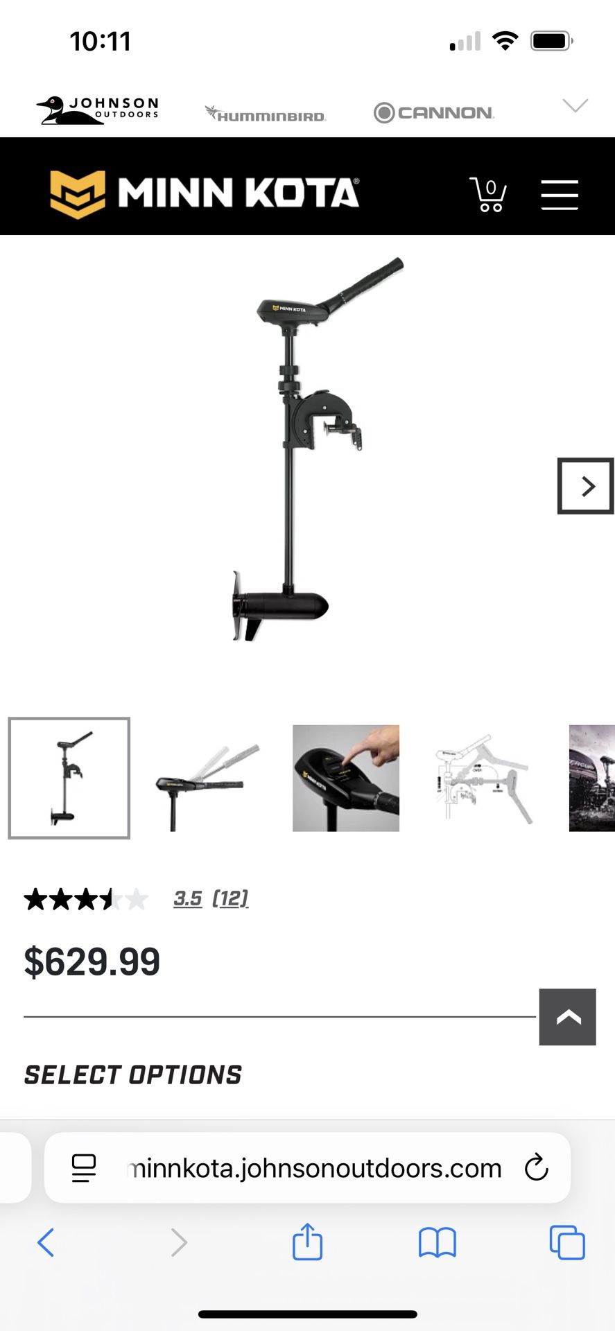 🛥️ Minn Kota Traxxis 80lb Thrust Trolling Motor – $375 OBO