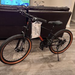 E carpat 24 Inch Mountain Bike, 21-Speed Disc Brake for Mens 