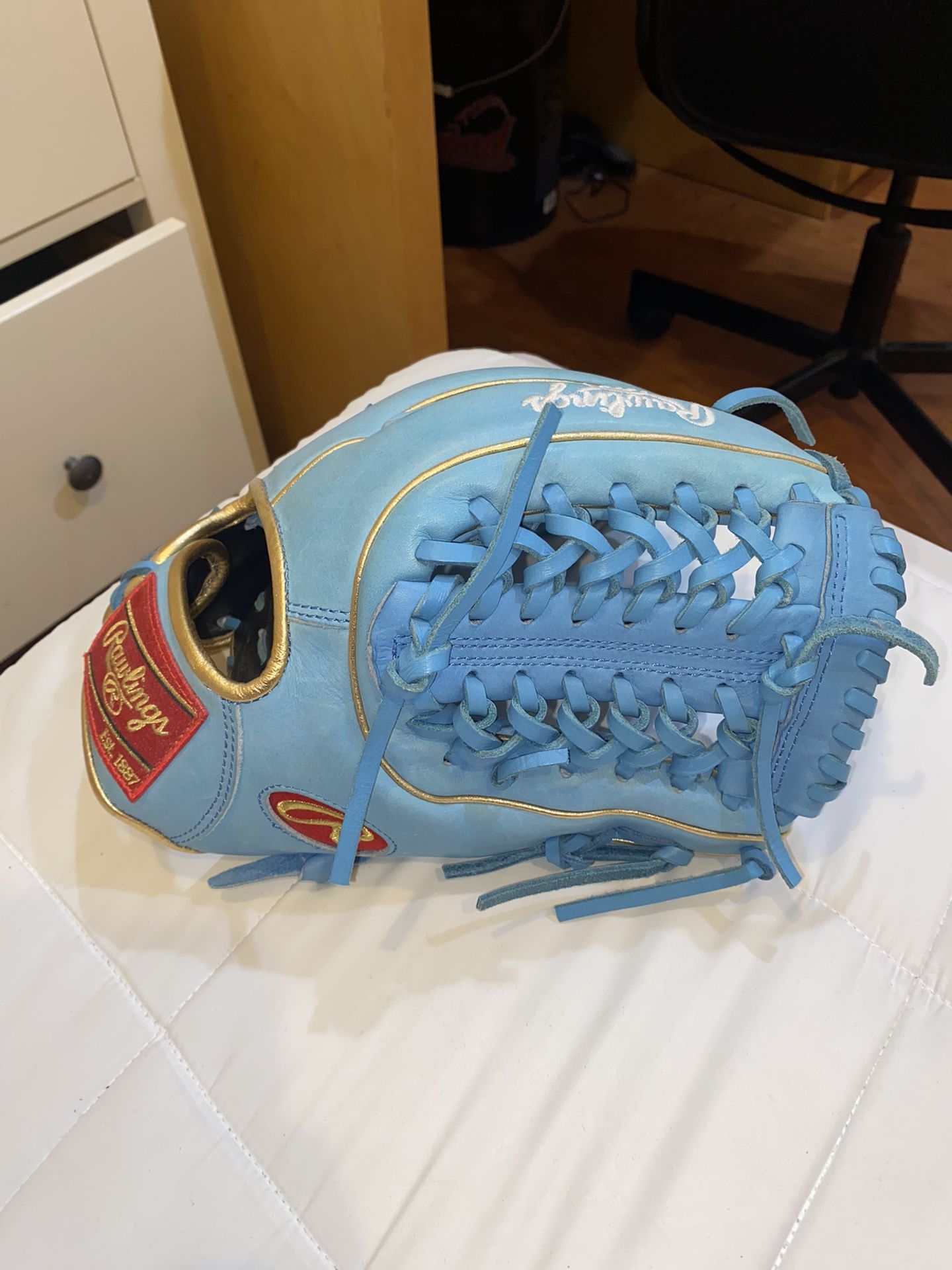 Rawlings Heart Of The Hide Columbia Blue Stroman