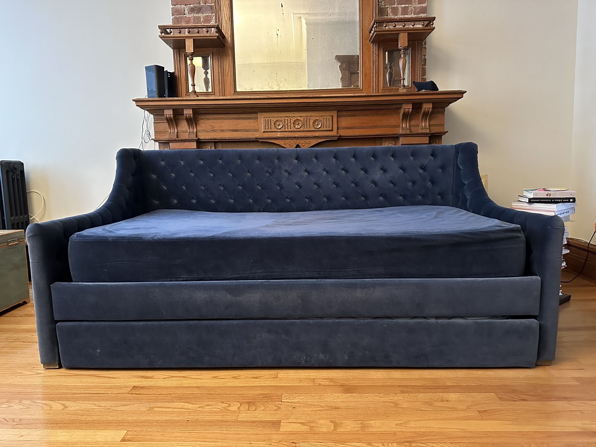 Restoration Hardware Devyn Tufted Daybed with Trundle