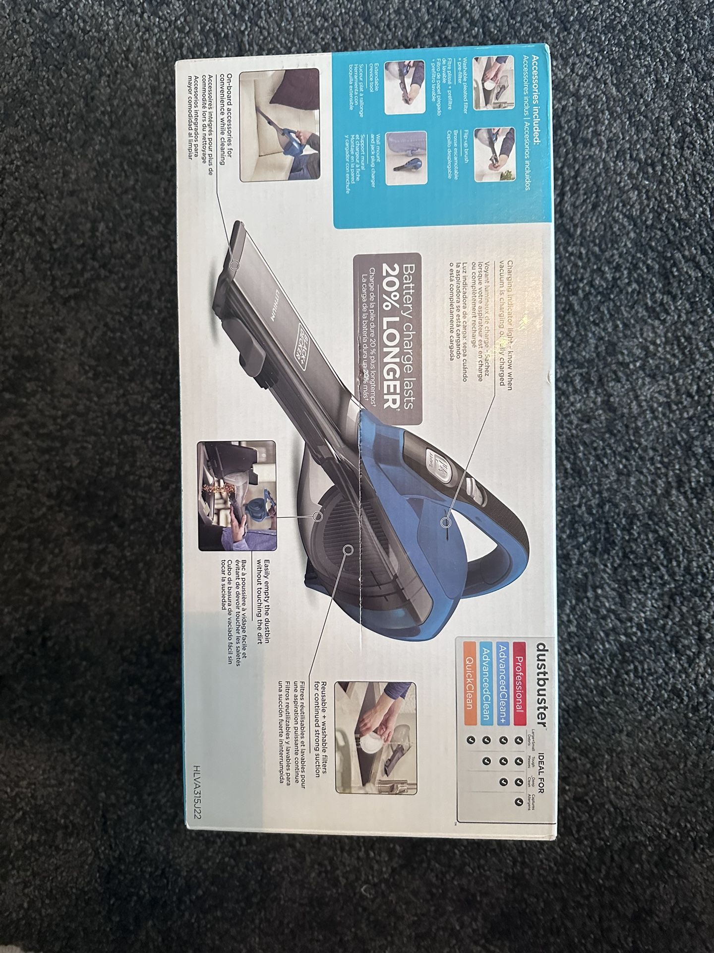 Brand New Black & Decker Dust Buster Hand Vacuum