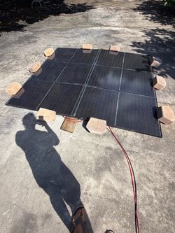 Complete Solar setup off grid liveaboard 1200  watts solar 1200 AH battery bank