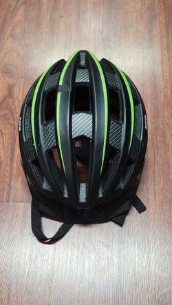 Zéfal Black and Green Bicycle Helmet Size L