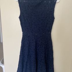Navy Blue Dress