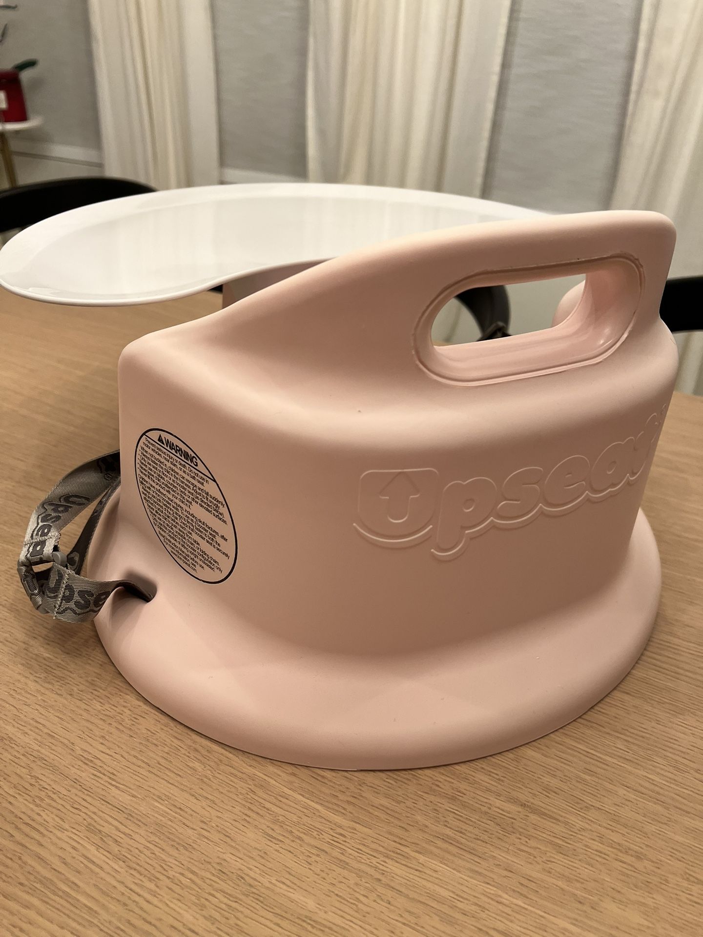 Upseat Baby Floor and Booster Seat - Pink Color