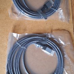 2 New 8K HDMi Cables