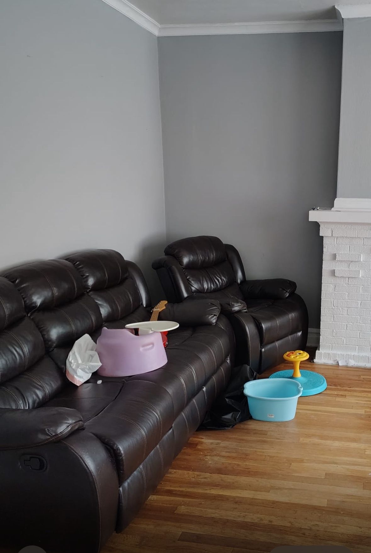 Reclining Couch Set ( Delivery Included)