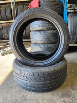 🔥 Pair 215/45/17 Falken & Sentury