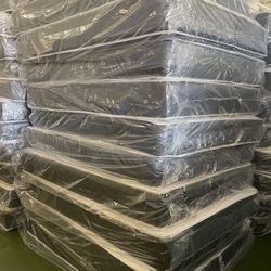 BRAND NEW 10” PLUSH MATTRESS (FREE SAME DAY DELIVERY)