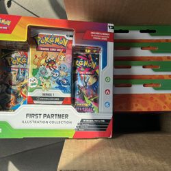 Pokemon First Partner Illustration Collection (Series 1)