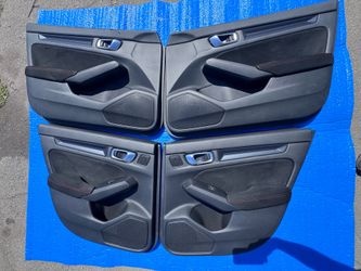 2025 HONDA CIVIC TYPE R FL5 K20C1 OEM FRONT N REAR INTERIOR DOOR PANELS