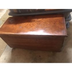 Small Cedar Hope Chest/ Toy Box
