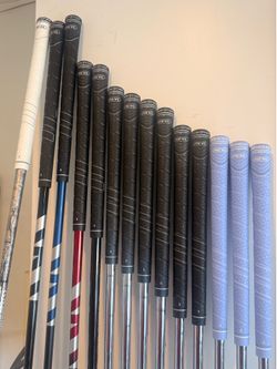 Golf grip installation, secure loose heads, shorten steel or graphite shafts, grip saving, etc