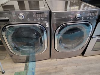 Lg Washer And Dryer Front Load Set Large Capacity