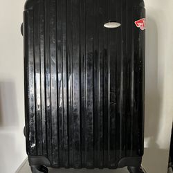 Samsonite Black Hard Shell Suitcase Rollers Carry-On