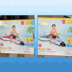 INTEX Water Gun Plane Ride-on