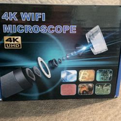 WiFi Microscope 4K UHD