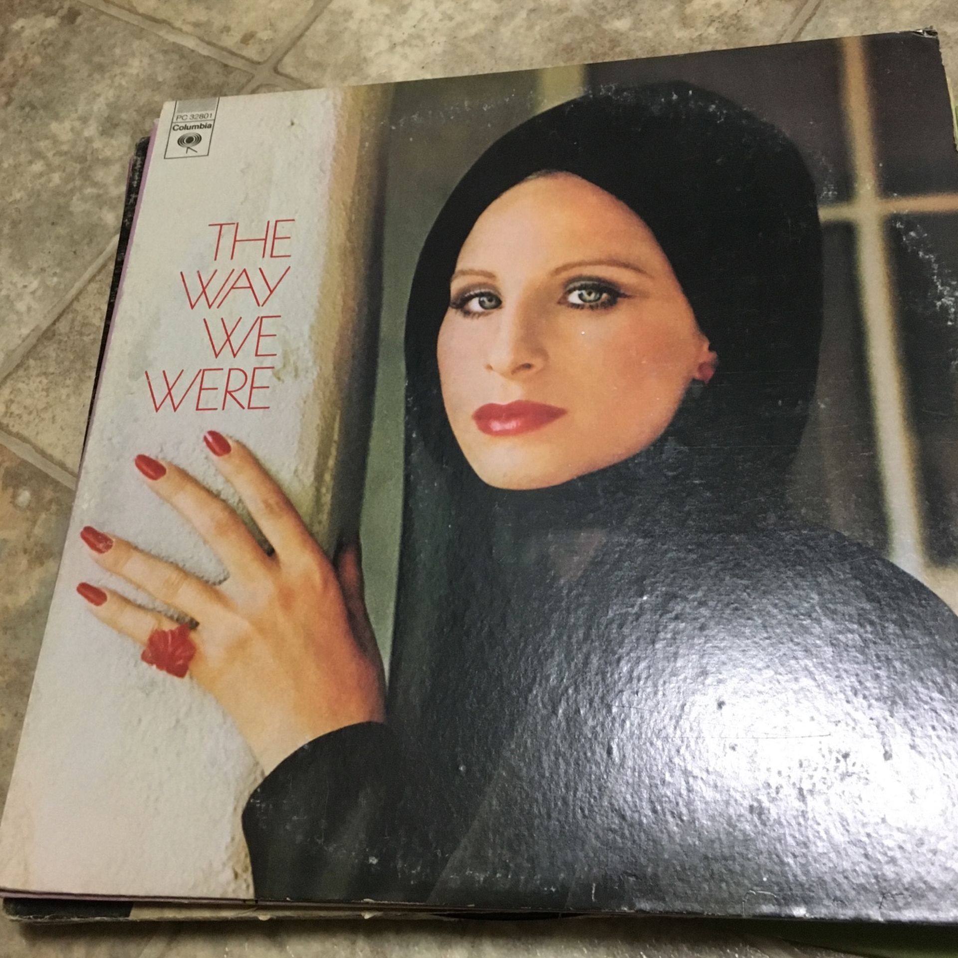 Barbara Streisand: The Way We Were, Columbia LP Vinyl Record Album Vintage 1974