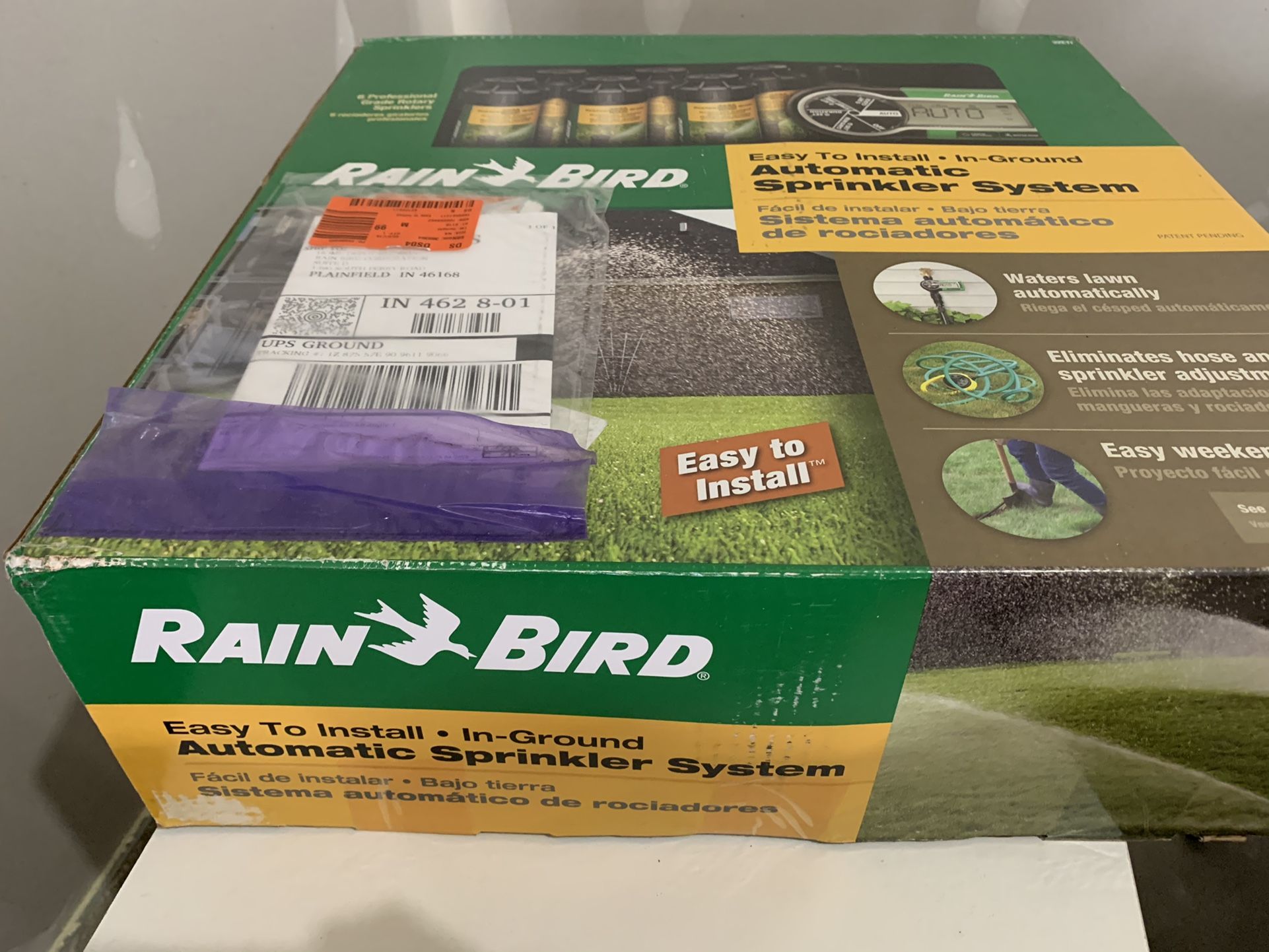 Rain Bird Automatic Sprinkler System