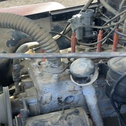 Motor Hurry can  6 Cilindros Y Transmission Trabajando    Año 62      Es Para Jeep   O  Troca  Willys   Todo Esta Trabajando 