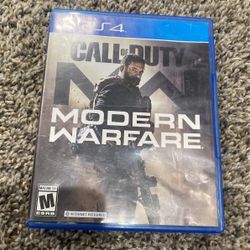Call Of Duty Modern Warfare (ps4)