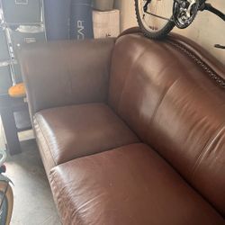 Leather Couch 