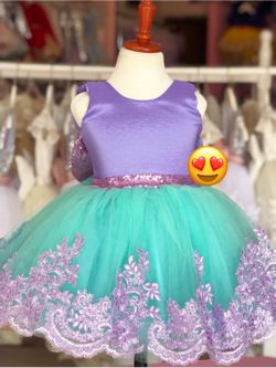Elegante Vestido Para Niña En Talla 2