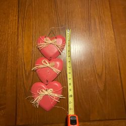 Valentine’s Day heart decor bow farmhouse