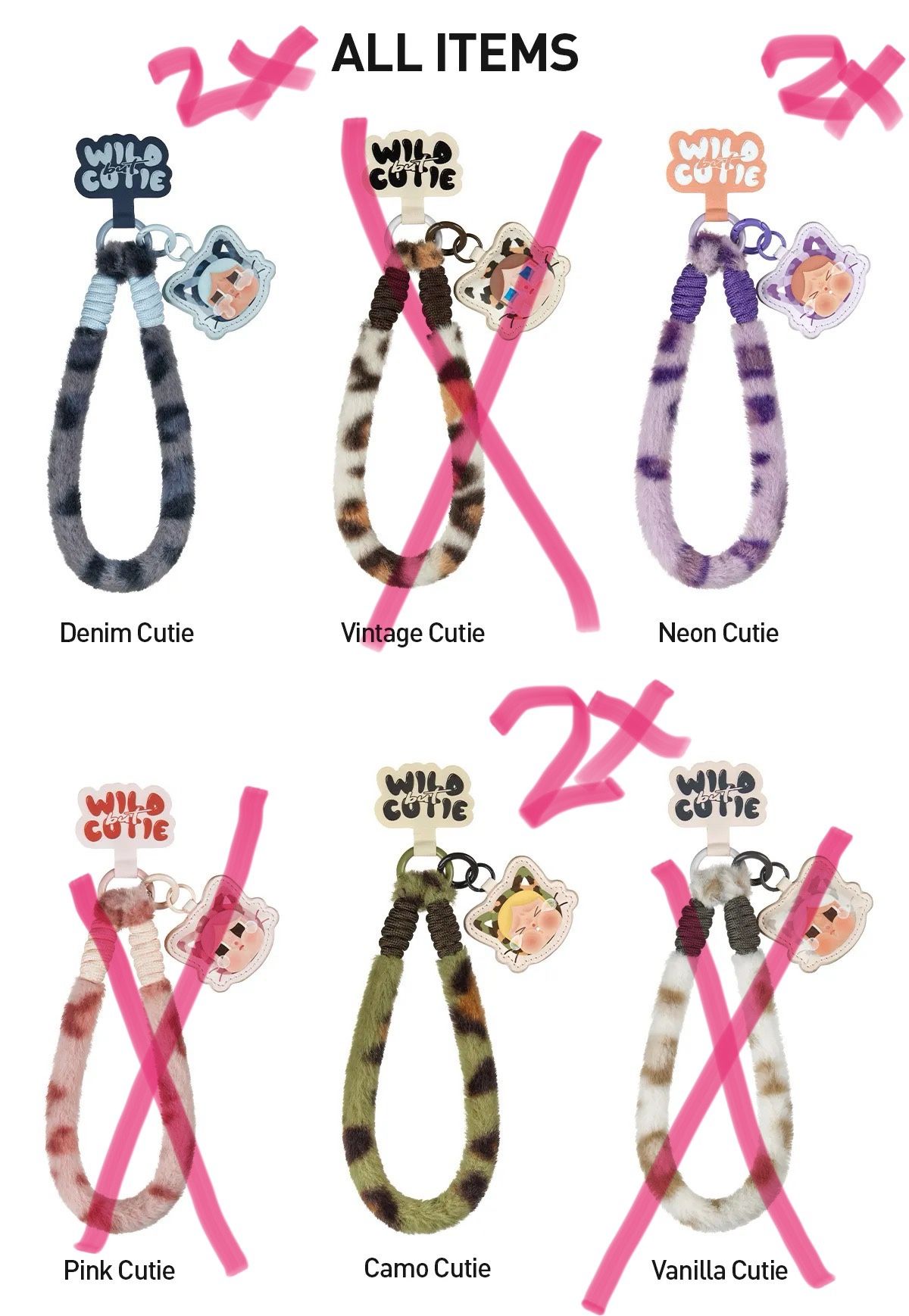 Authentic Wild But Cutie Phone Charm